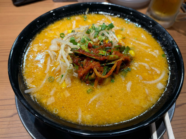 「黄金の味噌らあめん」@らあめん花月嵐 橋本南口店の写真