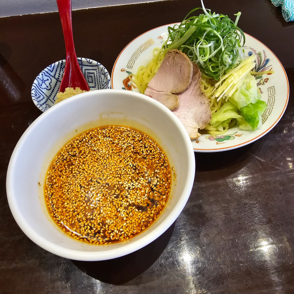 「【夏季限定】辛口生姜冷めん」@Menpeki Ginger Noodles（麺壁生姜麺）の写真