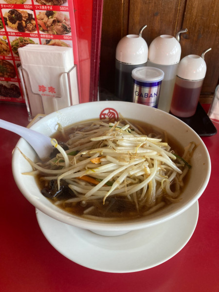 「もやしラーメン 730円」@珍來 取手店の写真