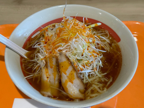 「ねぎらーめん（麺大盛り）」@幸楽苑 レイクウォーク岡谷店の写真