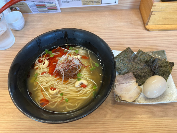 「特製焼きあご冷やし担々麺」@焼きあご塩らー麺 たかはし 北千住店の写真