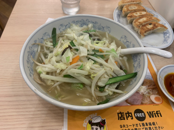 「タンメン」@ぎょうざの満洲 小江戸館の写真