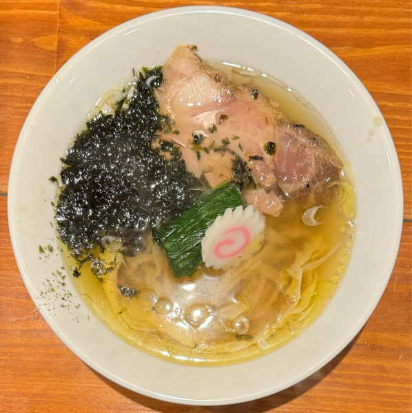「塩そば& タルタル炙りバラチャーハン」@麺屋 真心の写真