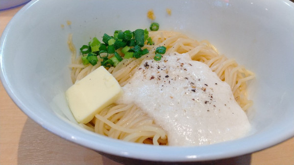 「#帆立バターの和え玉 #500円」@煮干中華そば 結。の写真