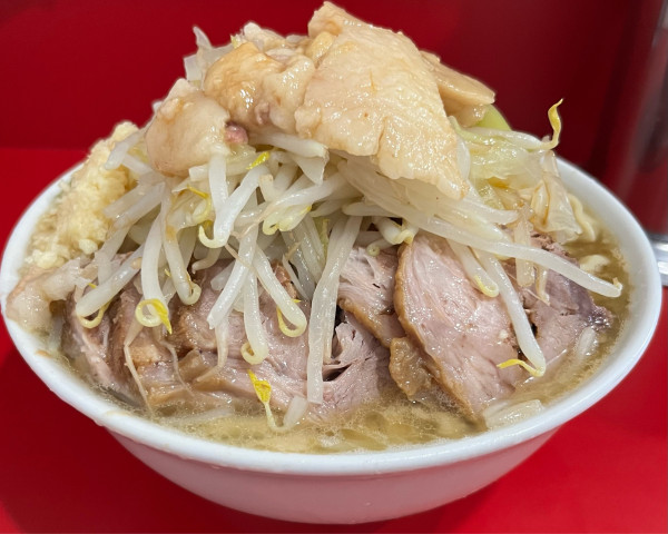 「小ラーメン 全マシ」@ラーメン二郎 生田駅前店の写真