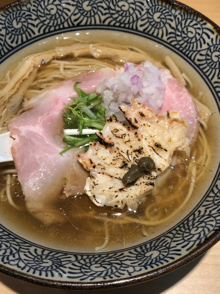 「ずわい蟹中華そば」@鴨と蟹 中華そば 勢 経堂店の写真