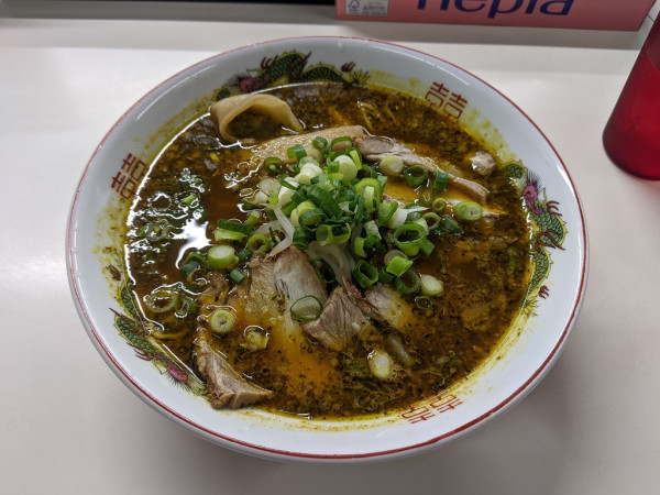 「スパイス咖哩そば（並）」@中華そば 双鳩の写真