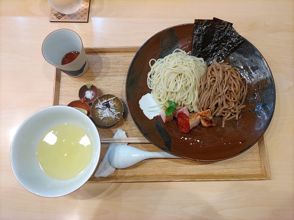 「つけ麺 しお味」@飯田商店 湯河原本店の写真