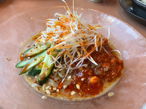 「夏季限定　冷し担担麺」@幸楽苑 新小名浜店の写真