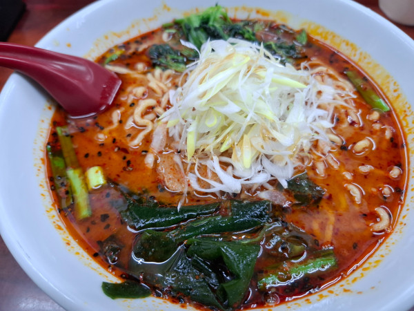 「味噌ドラごんら～めん辛さ上級９００円」@らーめん ドラごんちの写真