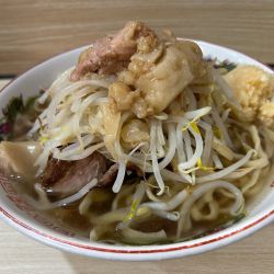 小ラーメン　生卵
