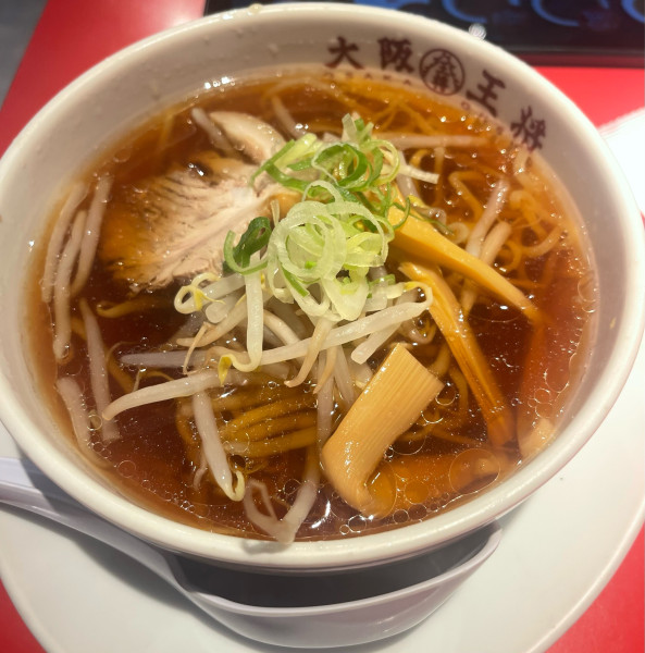 「中華そば(小)」@大阪王将 新宿店の写真