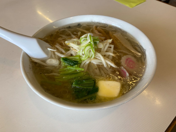 「塩バターラーメン(570円)」@高萩ドライブインの写真