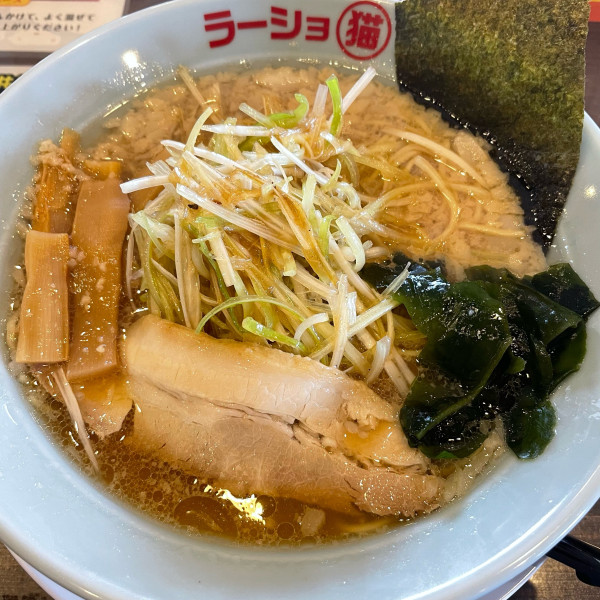 「ネギラーメン しょうゆ 900円」@ラーショマルミャー 高崎店の写真