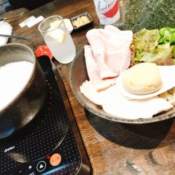 鶏白湯つけ麺(塩)1200円