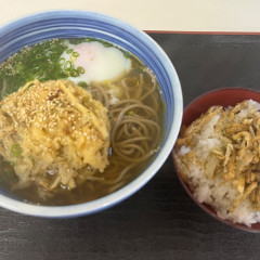 白河そばの写真