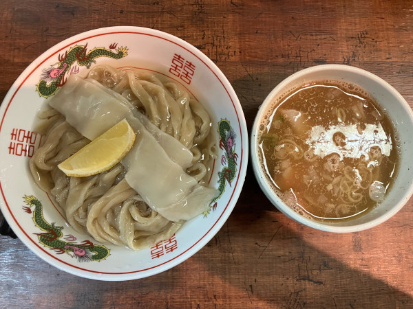 「昆布水つけ麺　塩」@MENクライ  神保町店の写真