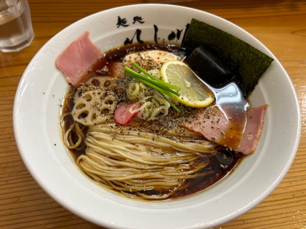 「【限定】冷やしブラックSOBA's 1300円」@麺処 いし川の写真