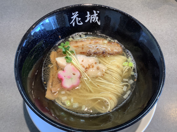 「塩そば　900円」@麺屋 花城の写真