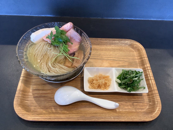 「冷や煮干し　1000円」@麺屋 花枇の写真
