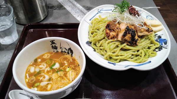 「【限定】鶏わさつけ麺(麺2倍)」@麺屋武蔵 五輪洞の写真