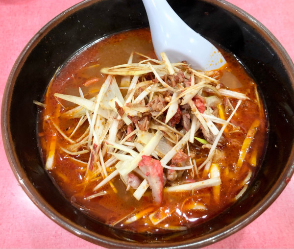 「葱油味噌（ねぎみそ）ラーメン920円」@中華料理 萬福の写真