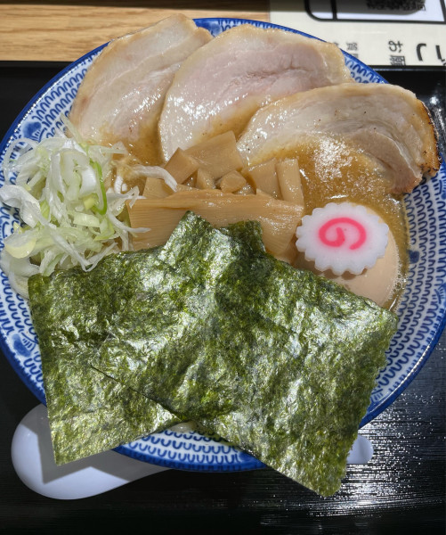 「特製中華そば」@つけめん章の写真