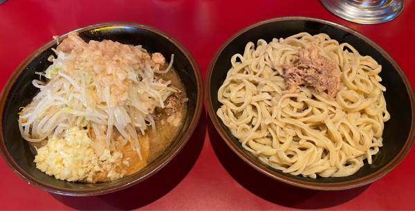 「つけ麺  豚4枚」@ラーメン二郎 荻窪店の写真