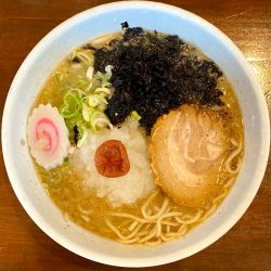 岩のりみぞれらーめん塩 ¥1050円