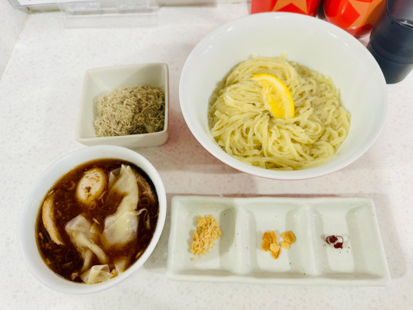「【限定】特製昆布水海老油塩つけ麺【2000円】」@ラーメン星印の写真