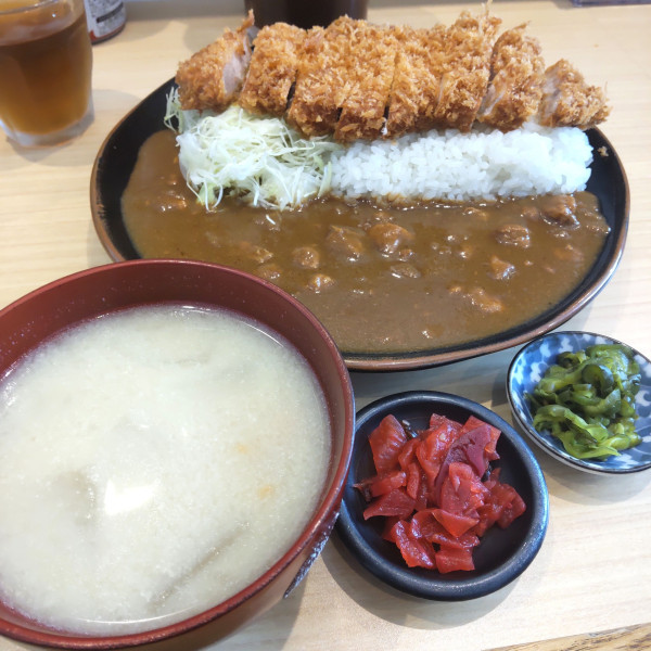 「ロースかつカレー（￥1,200）」@とんかつ檍 羽田イノベーションシティ店の写真
