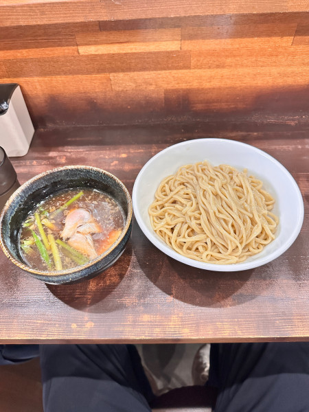 「【限定】ガーリックつけ麺」@弘雅流製麺支店 麺 favoriの写真