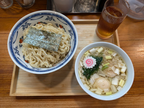 「［限定］手揉みつけめん 醤油 +背脂」@アメノオトの写真
