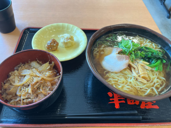 「醤油ラーメン（大盛）」@大衆食堂 半田屋 サンシャインスクウェア小名浜店の写真