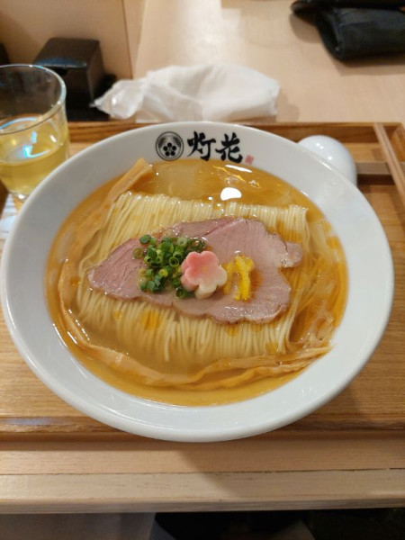 「鯛塩そば＋鯛茶漬けセット」@鯛塩そば 灯花 本店の写真