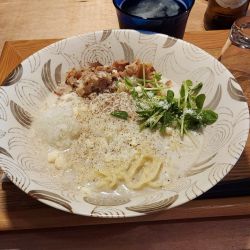 冷製豆乳カルボナーラ 950円