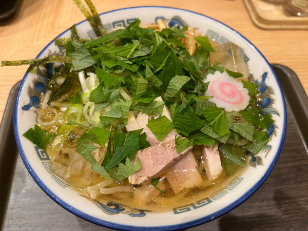 「大葉冷やかけ」@舎鈴 田町駅前店の写真