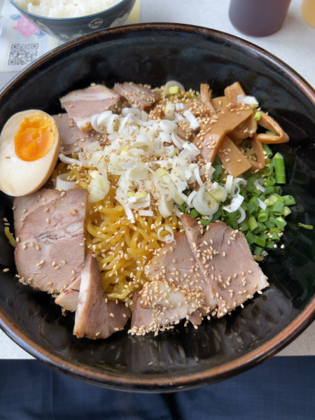 「油そば（750円）」@ゆげやの写真