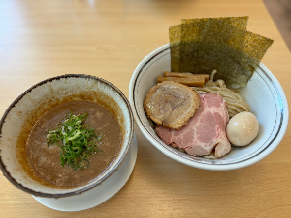 「特製濃魚つけ麺　醤油」@淳之助製麺食堂の写真
