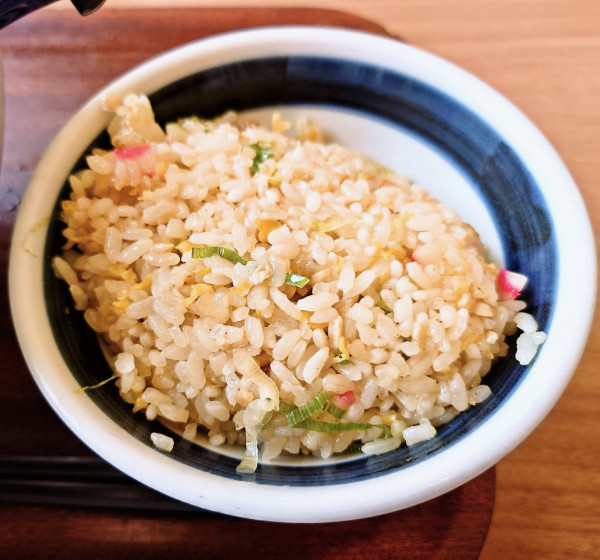 「煮干しらーめん＋ミニ炒飯」@麺処直久 モラージュ柏店の写真