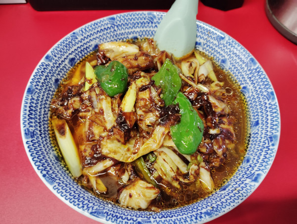 「オススメ　回鍋肉定食→麺変更　　　980円」@あ麺んぼの写真