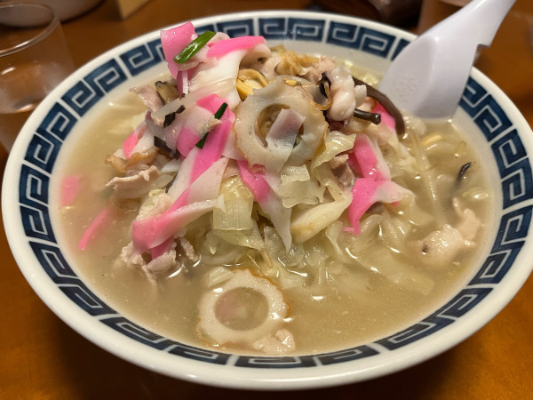 「ちゃんぽん850円」@めがね橋 共楽園の写真