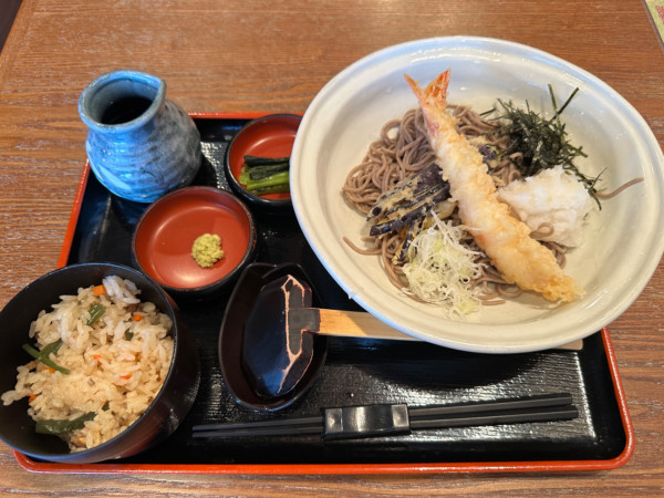 「大海老天おろしそば(並盛)1,140円」@信州そば処 そじ坊 高崎モントレー店の写真