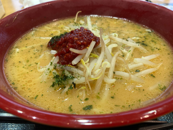 「辛味噌ラーメン」@北上金ヶ崎PA 上り線の写真