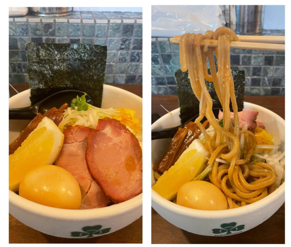 「冷やしスッキリ蕎麦&煮卵」@麺屋みつば＋クローバーの写真