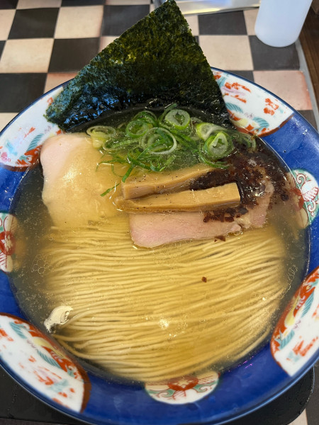 「しおそば」@麺や食堂 本店の写真