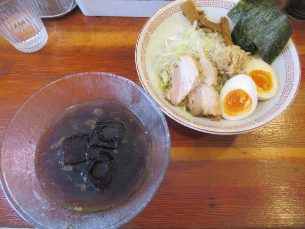 「【限定】冷しつけ麺（1,200円）」@Heart Restaurant 安ざわ家 練馬店の写真