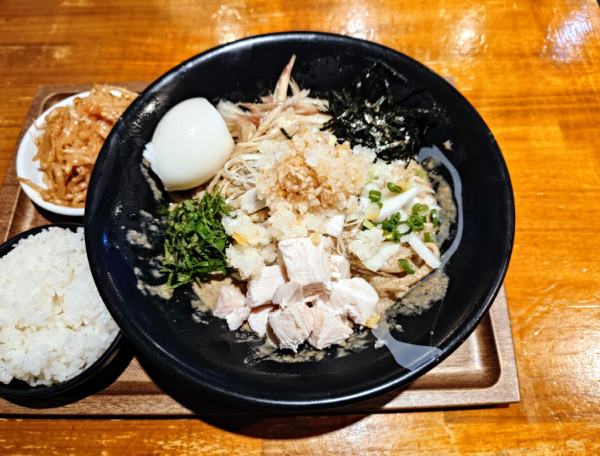 「限定 冷やし煮干しまぜそば」@らーめん 蓮の写真