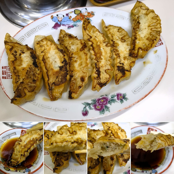 「餃子(6個)　350円」@中華 カドの写真