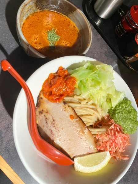 「EBIトマトつけ麺」@つけ麺 GAKUの写真